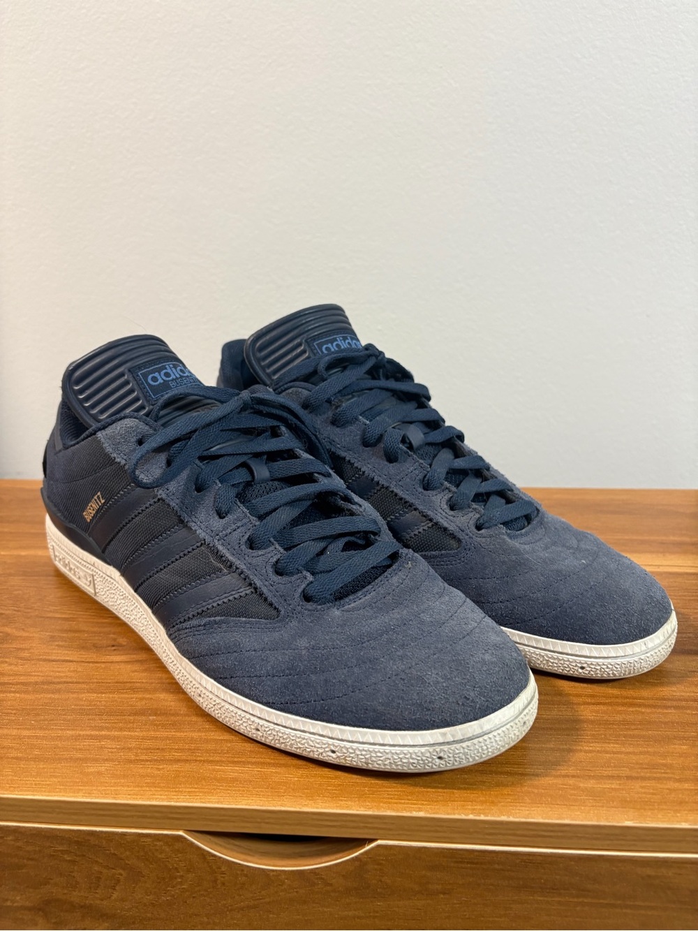#adidas Busenitz style - Navy Blue Suede Sneakers